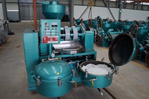 Presse à huile de sésame et de noix de coco automatique YZLXQ10(95) à vis, pressage à froid et à chaud, puissance 7,5 kW, marque Guangxin, capacité 3,5 TPD - Product Image 6