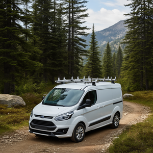 Portaequipajes de Techo para Ford Transit Custom, Aleación de Aluminio, Capacidad de 800 Libras, Modelo D0100HRSLEJ - Product Image 2