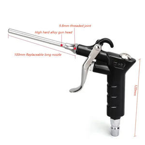 Pistolet souffleur d'air robuste pour éliminer la poussière NPN-989, pistolet métallique Airsoft pour le nettoyage des sièges de semi-remorques, kit de pistolet souffleur d'air - Product Image 2