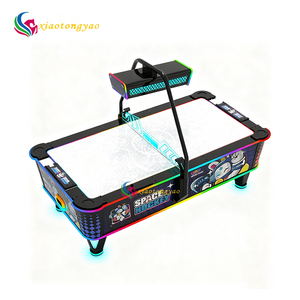 Table de hockey sur air à monnayeur, machine de jeu d'arcade, équipement de divertissement 110V/220V, garantie 12 mois Xiaotongyao XCT-121 - Product Image 4