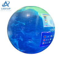 LEDIUP admite forma de globo personalizada, pantalla Led esférica de 360 grados, exhibición de exhibición interior, pantalla de visualización de esfera Led P2.5