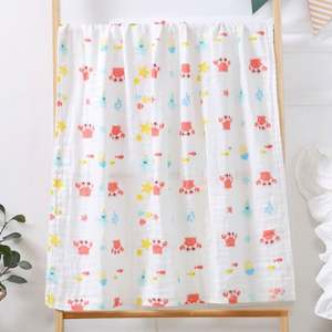 Wholesale Custom <b>Muslin</b> Soft Gauze Comforter Animal Saliva Towel Head Lovey Baby Security <b>Blanket</b> - Product Image 2