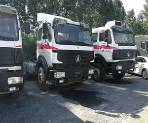 Kedua Tangan Utara Benz 2538 Trailer Kepala/Truk Traktor Dibuat Di Jepang