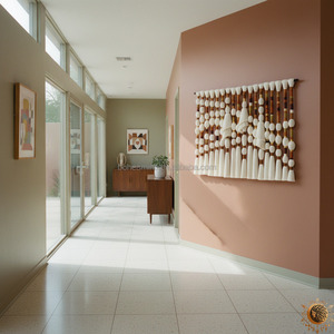 Boho Chic handmade tấm thảm sphericity bóng macrame bong bóng tường nghệ thuật treo phòng khách nghệ thuật tường trang trí cho nhà sang trọng - Product Image 6