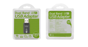 <span class=keywords><strong>2</strong></span>.4GHz/5.8GHz băng tần kép wifi 5 Card mạng không dây 1200Mbps Mini Wifi Adapter cho PC - Product Image 5