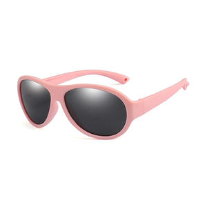 Gafas de Sol Infantiles Ovaladas con Marco Pequeño en Rosa y Azul para Niños y Niñas, Protección UV400, Moda 2021, Gran Venta - Product Image 4