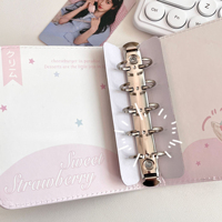 Porte-cartes photo M5 Kpop Idol, album photo en PU, classeur pour cartes photo, album de collection pour photos de 3 pouces, fournitures pour cartes photo