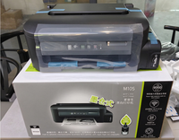 Printer Ink Tank E-pson M105 Grosir, Hasil Tinggi hingga 6000 Halaman Per Botol, Printer Inkjet Monokrom A4 Nirkabel untuk Kantor
