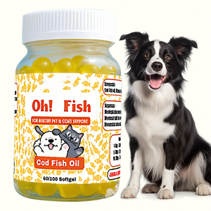 Suplementos de Aceite de Pescado Omega 3 de 4200 mg de Marca Privada OEM para Fabricantes, Cápsulas Blandas de Aceite de Pescado Omega 3 HALAL - Product Image 1