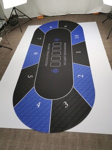 テキサスホールデムポーカーチップスペシャルゲームテーブルマットチェス麻雀ポーカー天然ゴム滑り止めポータブル両面ゲームマット - Product Image 2