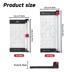 Xách tay giấy Trimmer Cutter kích thước lớn A4 Hướng dẫn sử dụng cho scrapbooking và Arts & thủ công mỹ nghệ - Product Image 5