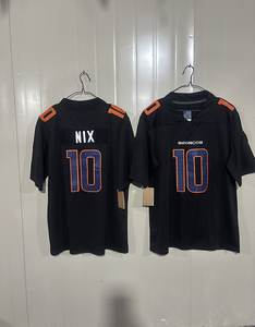 Camiseta de Fútbol Americano de Denver - <span class=keywords><strong>Bo</strong></span> Nix # 10 Patrick # 2 Nik Bonitto # Camiseta con 15 gráficos bordados, ropa unisex para fanáticos - Product Image 4