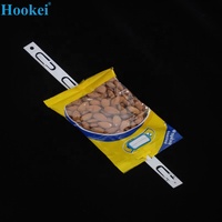 Présentoir à croustilles en métal avec clip, présentoir pour sacs à collation, cintre, présentoir avec clips