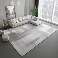 Tapis imprimés sur mesure tapis géométriques bleus imprimés en 3d pour salon chambre à coucher tapis et moquette