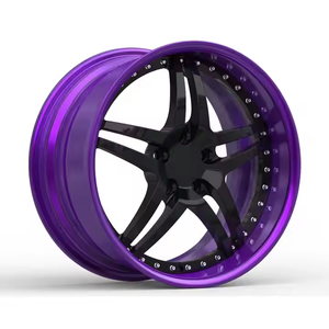 Jantes en alliage personnalisées en forme de cinq étoiles, jantes forgées à deux pièces, jantes profondes, 18 pouces, 5x120 pour <span class=keywords><strong>BMW</strong></span> E46 318 <span class=keywords><strong>Ci</strong></span> 2004 - Product Image 1
