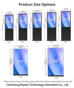 LCD thương mại trung tâm mua sắm điện tử kỹ thuật số biển quảng cáo đứng cảm ứng thông minh màn hình tương tác Totem hiển thị - Product Image 3