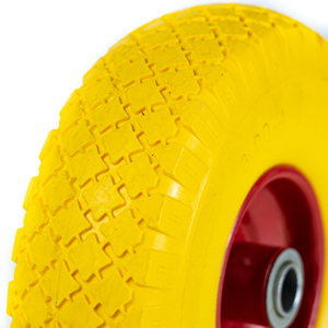 Roue en mousse de polyuréthane 10 pouces 3.00-4 à prix abordable pour chariots de manutention et chariots à main - Product Image 4