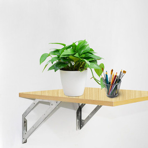 Support d'angle en acier inoxydable Leves, 90 degrés, angle droit, multifonctionnel, support d'étagère triangulaire, utilisation en intérieur - Product Image 3