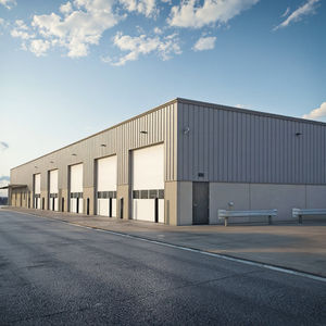 Hangar de Garaje Prefabricado de Acero con Diseño Moderno y Modelo 3D para Almacenes Metálicos Duraderos - Product Image 2