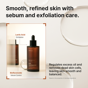 Sérum à la niacinamide AVCA Rice 100 ml, éclat lumineux, hydratant léger, soin du visage coréen pour femmes, durée de conservation de 3 ans - Product Image 6
