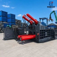Presse à balles horizontale TANTONG Y81-1000 270kW pour ferraille avec moteur pour recyclage industriel, haute performance et économie d'énergie