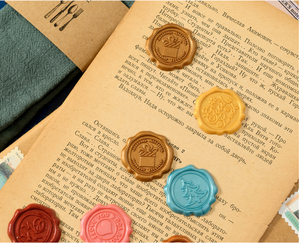 顧客ロゴワックスシールラベルステッカー不規則で自然な自己粘着性3Dワックスシールスタンプステッカー封筒をシールする - Product Image 2