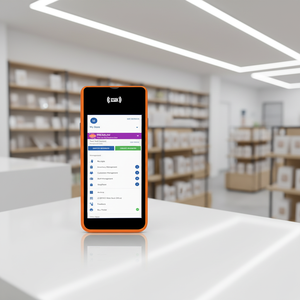 Terminal POS Android portátil más económico con impresora y escáner para pagos con tarjeta - Product Image 1