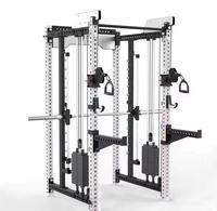 Meilleures ventes : Cage de musculation commerciale multifonctionnelle avec Smith Trainer pour entraînement pectoral et des épaules