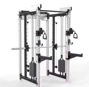 Meilleures ventes : Cage de musculation commerciale multifonctionnelle avec Smith Trainer pour entraînement pectoral et des épaules - Product Image 2