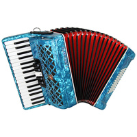 Parrot Brand Music Instrument 34 Keys 60 Bass Button Accordion for Child