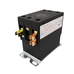 GC6-45S/01 C1 alta qualidade marca 1 pólo fase 1 24v 45a hvac ac contator magnético