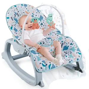 Toptan bebek şezlong fedai-Toptan çocuk sepetleri komik bebek titreşim sallanan sandalye kız ve erkek çocuklar için sandalye bebek Rocker sandalye oyuncak