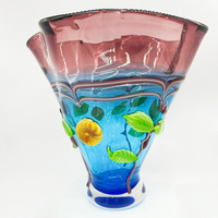 Vintage mund geblasen Murano Glas Blumenvase Modernes künstlerisches Design von Picasso für Home Decoration Arts