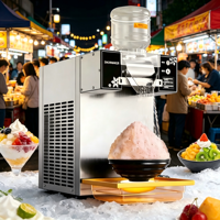 Machine à neige pilée industrielle haute performance à production rapide pour Bingsu de style taïwanais