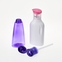 Bouteille distributrice graduée en PET de 800 ml, multicolore, vide, en plastique, pour détergent concentré et nettoyant