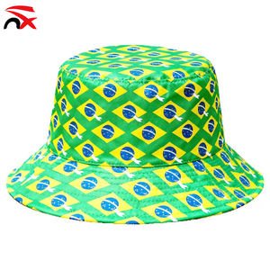 2026年巴西国旗棒球帽渔夫帽遮阳帽，球迷助威氛围道具，广受欢迎 - Product Image 4