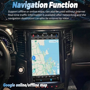 จอแอนดรอยด์ GPS ขนาด 13.8 นิ้ว สำหรับ Infiniti FX30 FX35 FX37 FX50 ปี 2007-2013 เครื่องเล่นนำทาง สเตอริโอ มัลติมีเดีย วิดีโอ 4G ติดตั้งบนคอนโซลรถยนต์ - Product Image 6