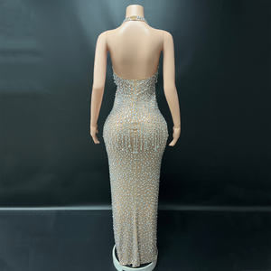 Novance Y4545 prodotti più venduti 2025 strass nappine <span class=keywords><strong>abiti</strong></span> da sera formale <span class=keywords><strong>abiti</strong></span> da <span class=keywords><strong>laurea</strong></span> capestro <span class=keywords><strong>per</strong></span> donna - Product Image 3