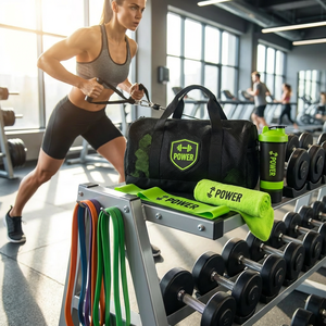 Set Regalo Fitness Personalizzato Kit di Benvenuto per Palestra con Borraccia Shaker, Asciugamano, Cinturino per Smartwatch, <span class=keywords><strong>Pacchetto</strong></span> per Allenamento - Product Image 5