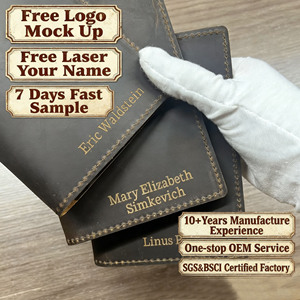 Portafogli passaporto in vera pelle incisa Design gratuito da uomo regali per festa di nozze bomboniere <span class=keywords><strong>regalo</strong></span> per papà <span class=keywords><strong>regalo</strong></span> di compleanno - Product Image 1