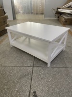 Table basse nordique table basse bon marché avec table d'appoint design X pour salon