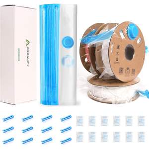 Creality 3D Printer 12 PCS Reusable 35x35 cm Filament <b>Vacuum</b> Storage <b>Bags</b> Multipurpose 1kg Storage B0DG5VRHF2 - Product Image 1
