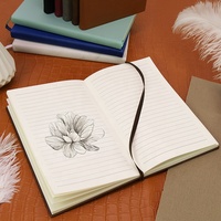 Carnet de notes de bureau en similicuir personnalisable, collection Heritage, cadeaux d'anniversaire, journal en cuir PU gravé au laser, vierge, A5
