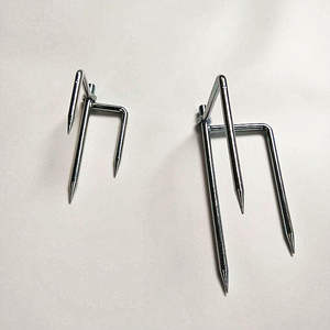 Support de parapluie de pêche en acier, grande et petite taille, support métallique de haute qualité pour usage extérieur - Product Image 3