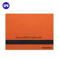 Nouveauté : similicuir imperméable gravé au laser cuivre/noir, cuir synthétique gravable au laser avec mousse