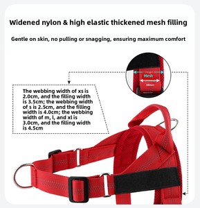 Arnés Ligero y Fácil de Usar para Perros, Correa Antitirones para Razas Medianas y Grandes como Border Collies - Product Image 3