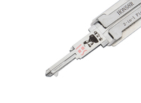 14:45 fournitures de serrurier fournitures de serrurier Original Lishi HON58R 2 in1 outil de sélection serrure de voiture lecteur ouvert décodeur de clé pour honda