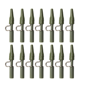 Pêche sportive 100 pièces Accessoires de pêche à la <span class=keywords><strong>carpe</strong></span> Clips de <span class=keywords><strong>plomb</strong></span> robustes et tubes de caoutchouc pour la queue Montages - Product Image 5