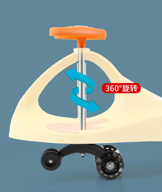 Ride on Toy No Batteries Gears or Pedals Twist Swivel Go Outdoor Ride on for Baby Twist Car Kids 3 Years