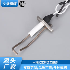 Électrode d'allumage au gaz en céramique à double aiguille avec fil pour foyer, chaudière, système de chauffage, installation encastrée HF 026 - Product Image 4